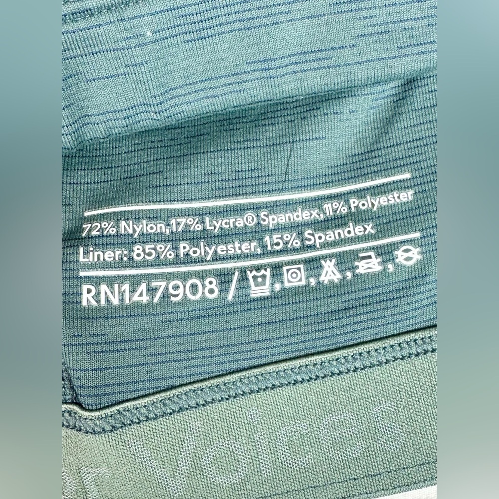 Outdoor Voices Move Free Crop Top in Jasper Green Size Small - Picture 7 of 8